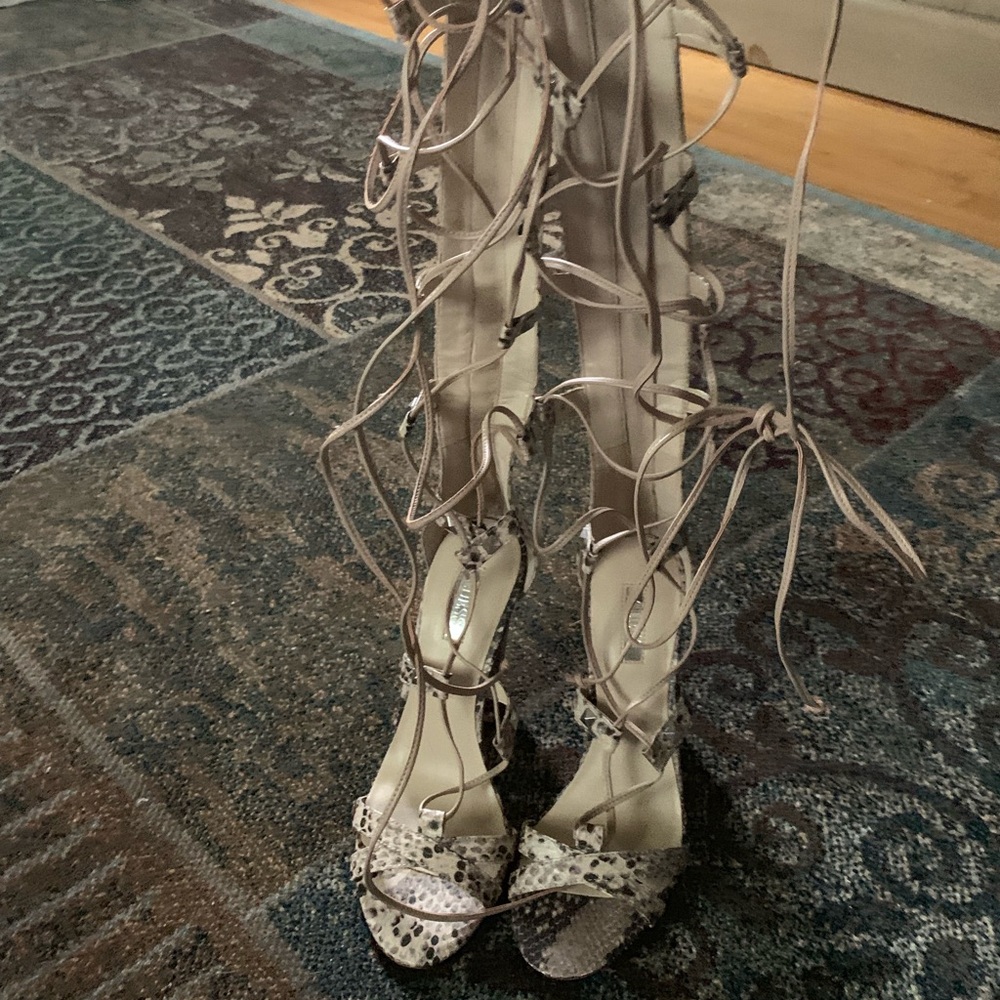 Guess Lace Up Heels